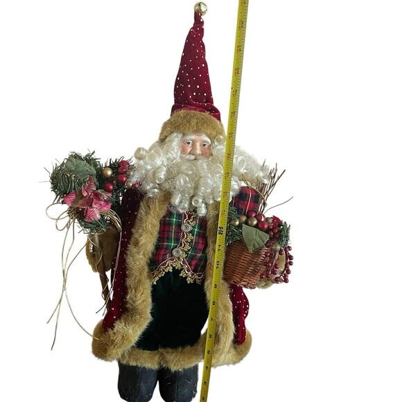 VTG Home Interiors & Gifts Santa Claus 18.5’ Holiday Decorations Christmas time - Picture 7 of 10